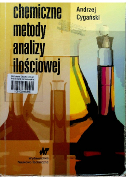 Cygański Andrzej - Chemiczne metody analizy ilościowej