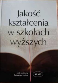 Jakość kształcenia w szkołach wyższych