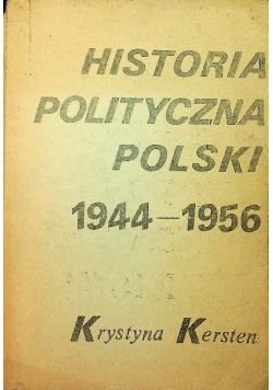 Historia Polityczna Polski 1944 1956