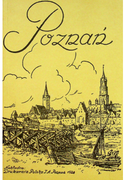 Poznań reprint z 1929r .