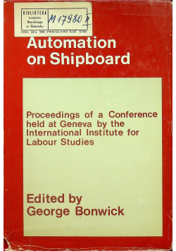 Automation on Shipboard