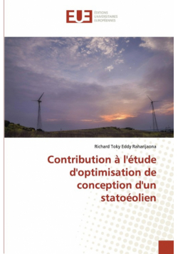Contribution à l'étude d'optimisation de conception d'un statoéolien