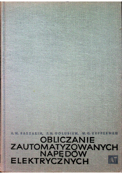 Obliczanie zautomatyzowanych napędów elektrycznych