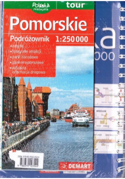 Podróżownik Pomorskie 1:250 000 + atlas sam PL