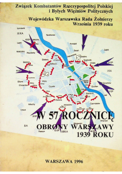 W 57 rocznicę obrony Warszawy 1939 roku