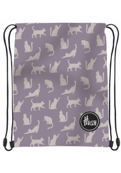Worek na obuwie AD1 Hash Purple Cats ASTRA
