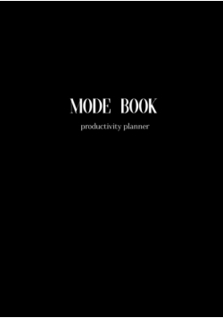 Mode Book- A5- Undated