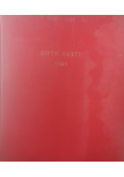 Rote Liste 1985