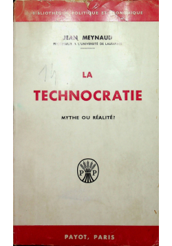 La Technocratie