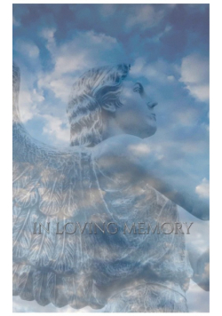 Angelic Angel celebration of Life Remembrance    In loving memory  Journal