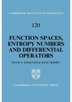 Function Spaces, Entropy Numbers, Differential Operators