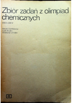 Zbiór zadań z olimpiad chemicznych