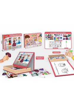 Puzzle magnetyczne - moda