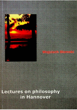 Lectures on philosophy in Hannover