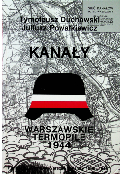 Kanały Warszawskie Termopile 1944 z autografem autora