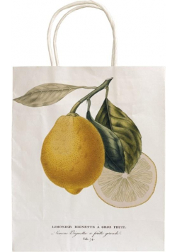Torebka ozdobna A5 STBAG101 Cytryna
