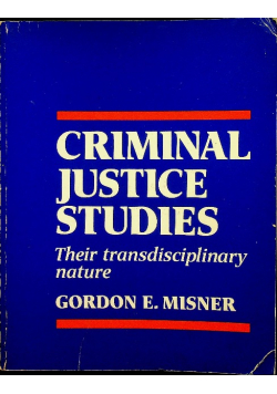 Criminal justice studies