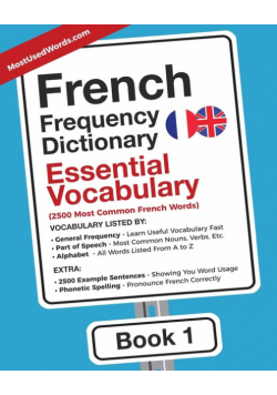 French Frequency Dictionary - Essential Vocabulary