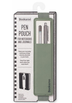 Bookaroo Pen Pouch - uchwyt na długopis zielony