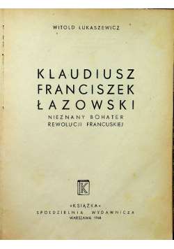 Klaudiusz Franciszek Łazowski  1948r