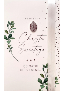 Karnet Chrzest Matka chrzestna LUX-61
