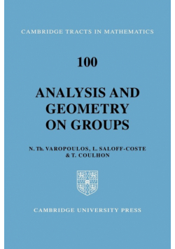 Analysis and Geometry on Groups