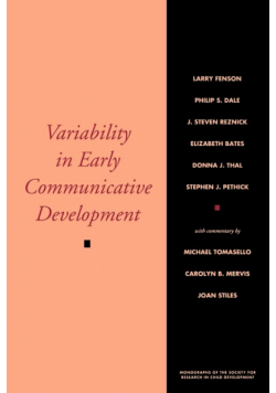 Variability Communicative Development