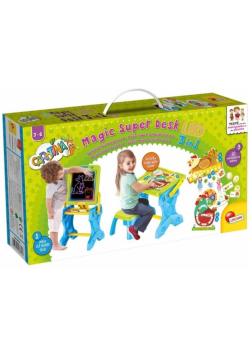 Carotina Baby - Biurko przedszkolaka z tablicą LED