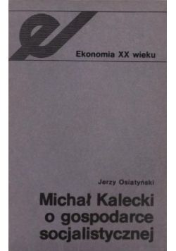 O gospodarce socjalistycznej