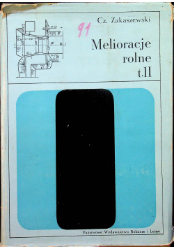 Melioracje rolne tom 2