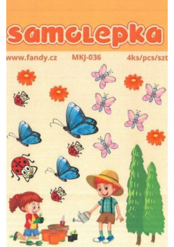 Naklejki papierowe Mini Natura