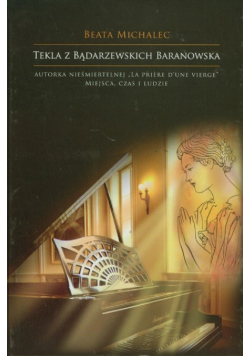 Tekla Bądarzewskich Baranowska autograf autora