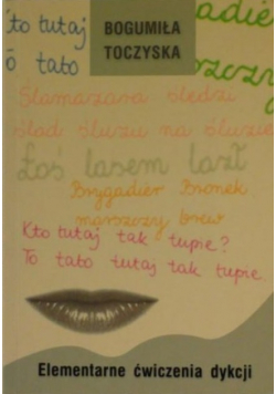 Elementarne ćwiczenia dykcji