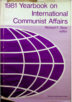 Yearbook on International Communist Affairs 1981