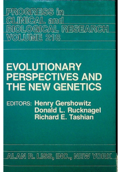 Evolutionary Perspectives and the New Genetics