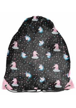 Worek na buty Unicorn Black PP22UN-712 PASO