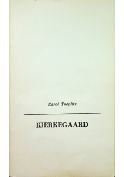Kierkegaard