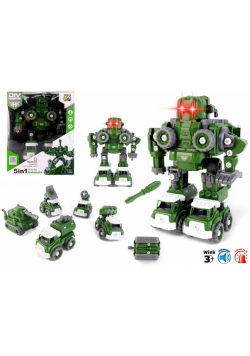Robot 5w1 skręcany zielony
