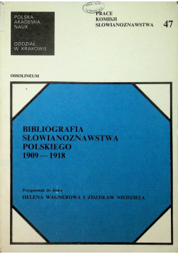Bibliografia słowianoznawstwa polskiego