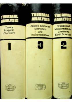 Thermal Analysis Tom 1 do 3