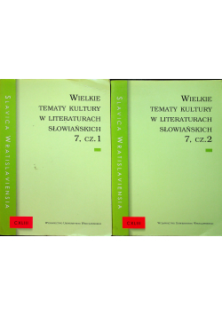 Wielkie tematy kultury w literaturach  słowiańskich 7 cz 1-2