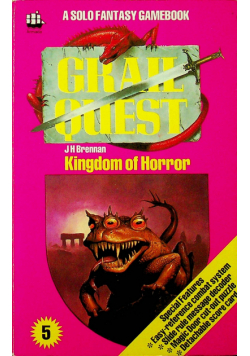 Grail Quest Book Five Kingdom od Horror