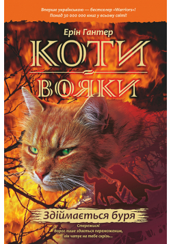 Коти-вояки. Цикл 1. Пророцтва починаються (Книга 4). Здіймається буря. Коти-вояки