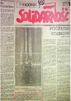 Tygodnik Solidarność Nr 1 do 37 1981