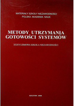 Metody utrzymania gotowości systemów
