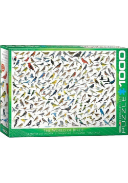 Puzzle 1000 Świat ptaków