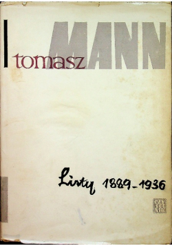 Mann Listy 1889  - 1936