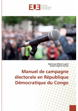 Manuel de campagne électorale en République Démocratique du Congo