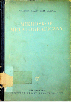Mikroskop metalograficzny