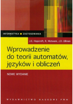Wprowadzenie do teorii automatów języków i obliczeń